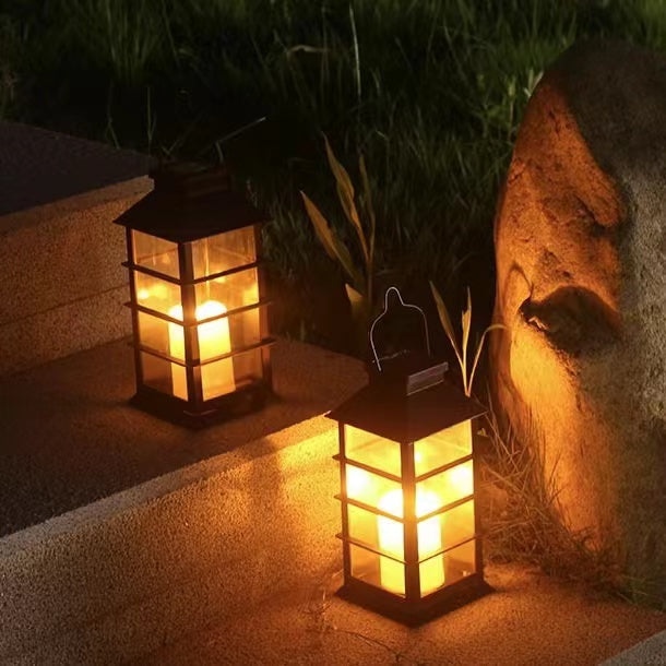Solar Flickering Flame Lantern