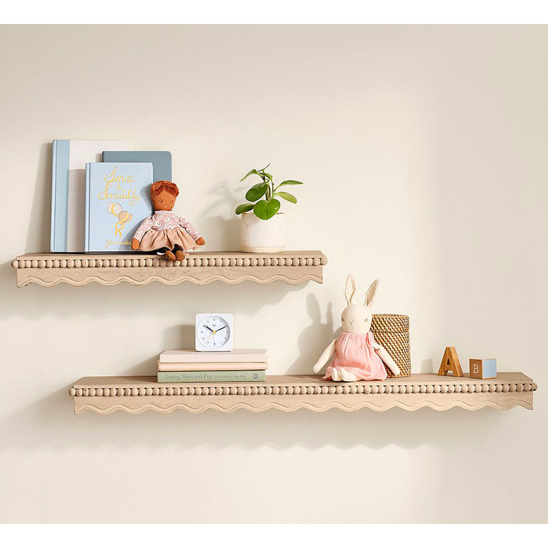 Rustic Solid Wood Floating Shelf