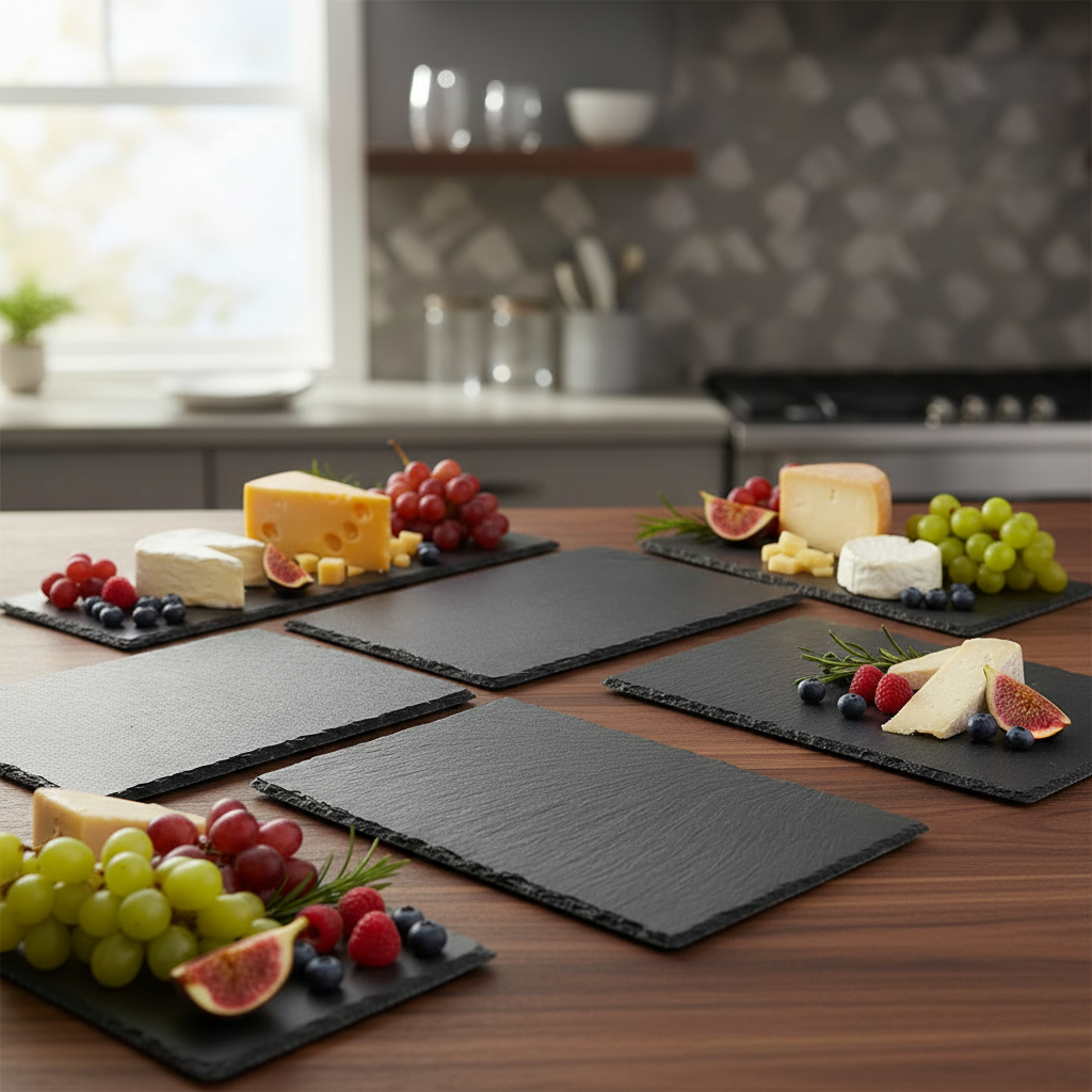 Natural Slate Cheese Board