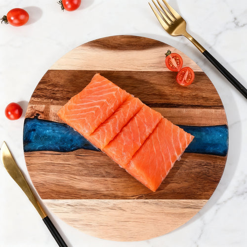 Acacia Wood & Resin Serving Board