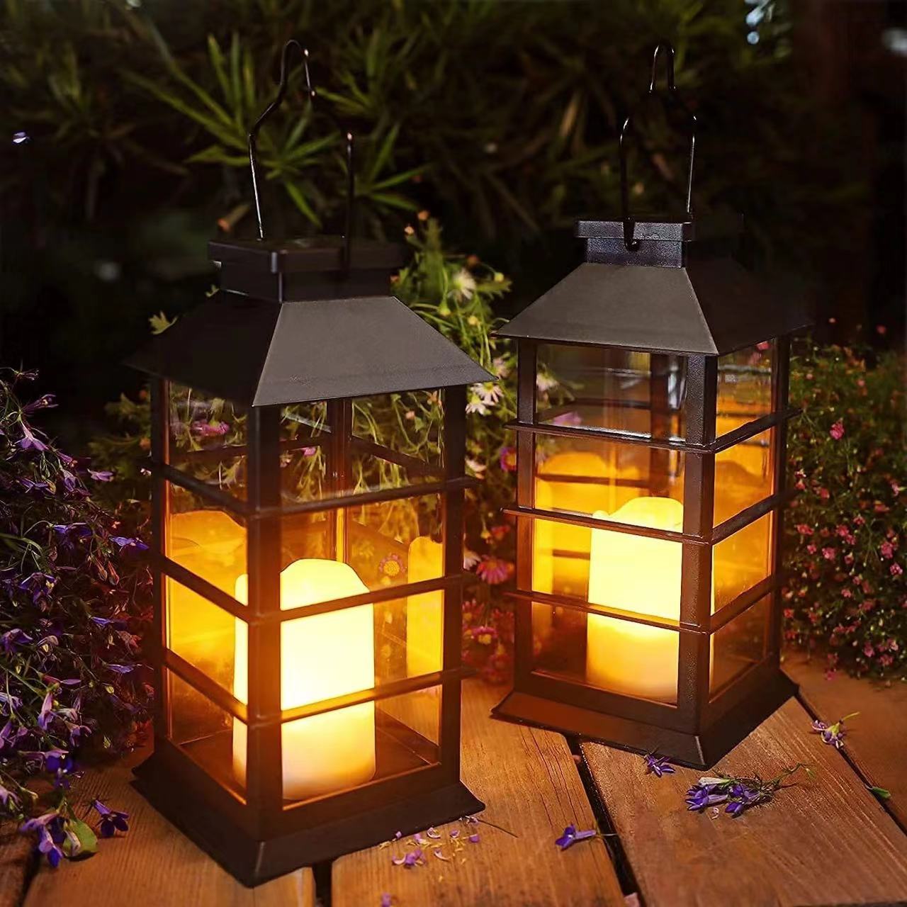 Solar Flickering Flame Lantern