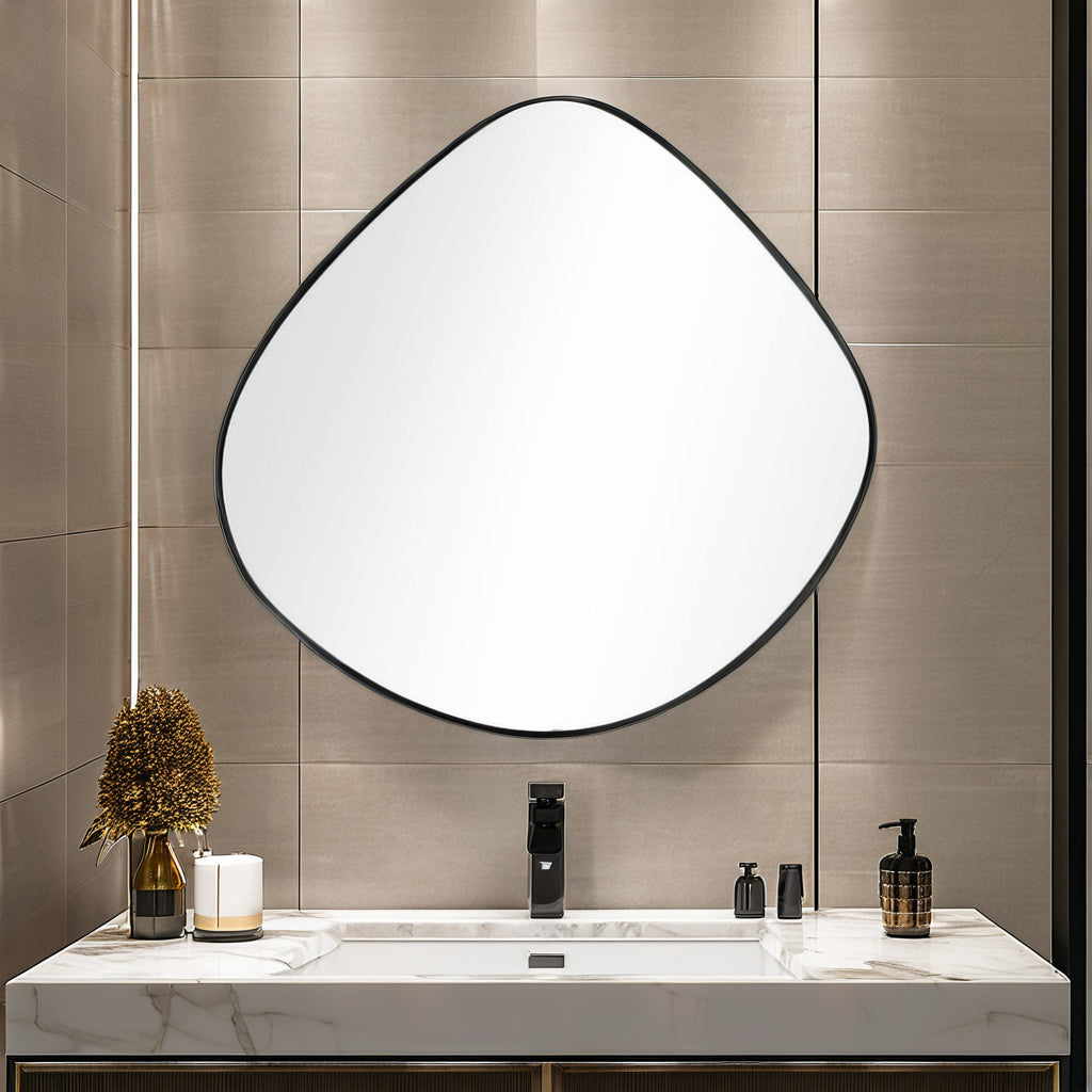 Irregular Art Deco Wall Mirror