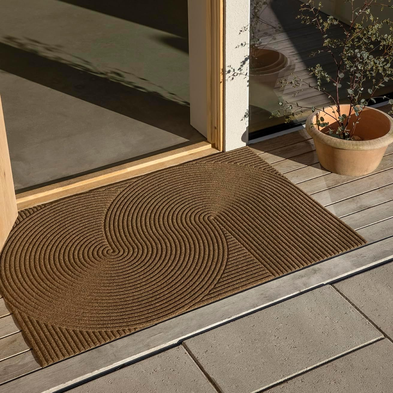 Ribbed Anti-Slip Doormat