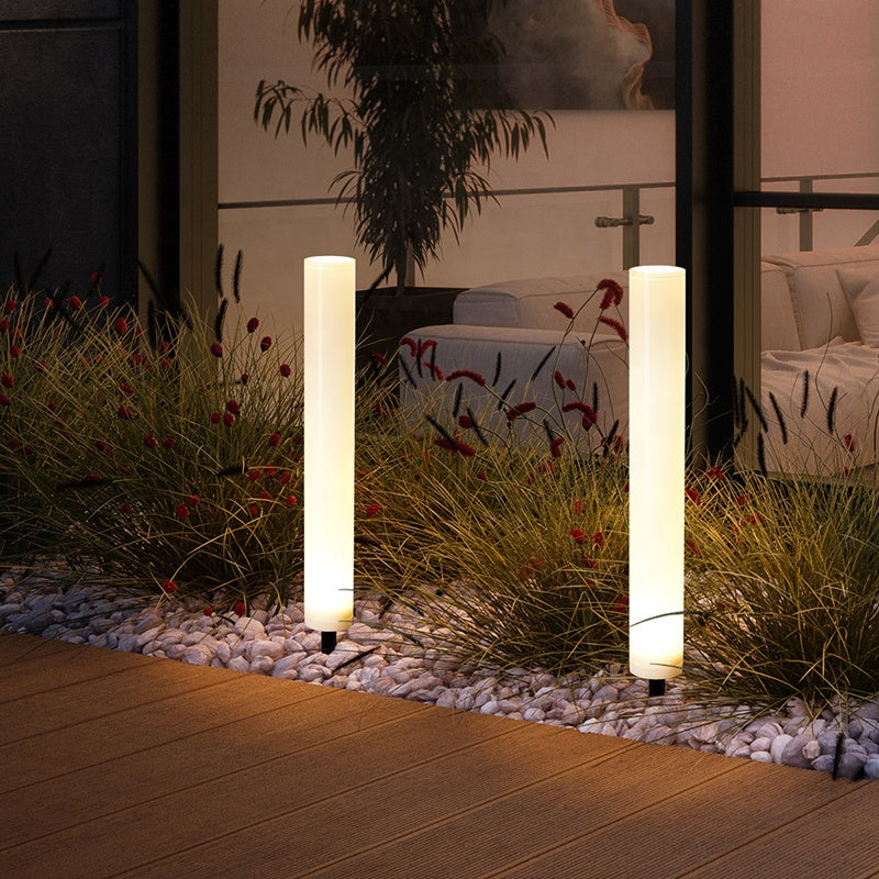 Solar LED Garden Bollard Light