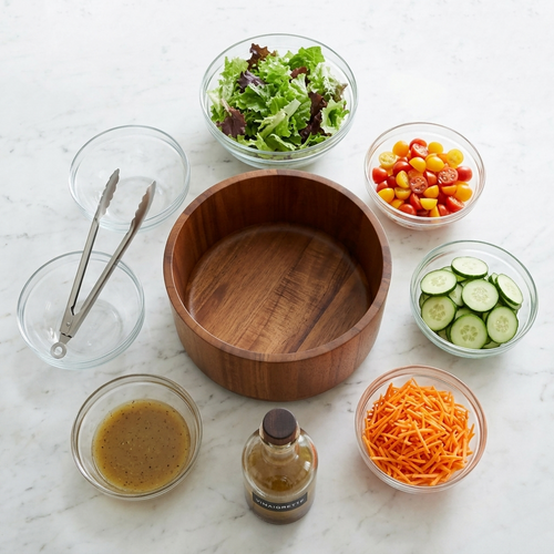 Acacia Wood Serving Bowl