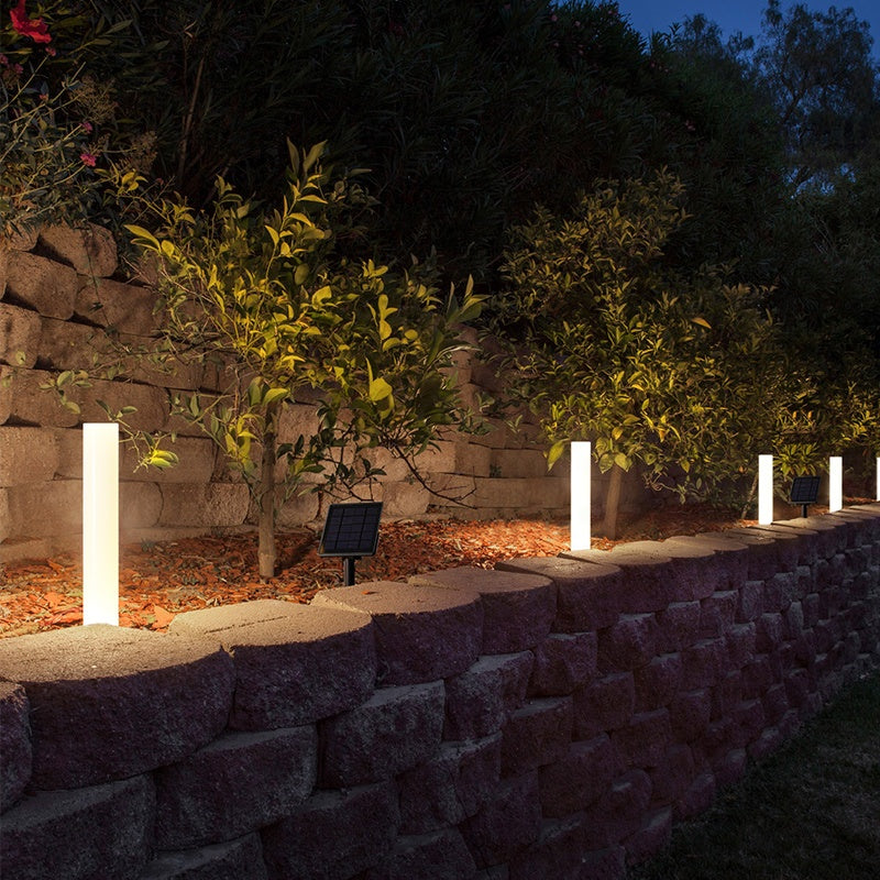Solar LED Garden Bollard Light