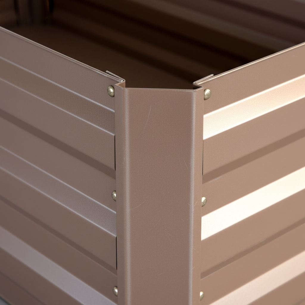 Galvanized Steel Trough Planter